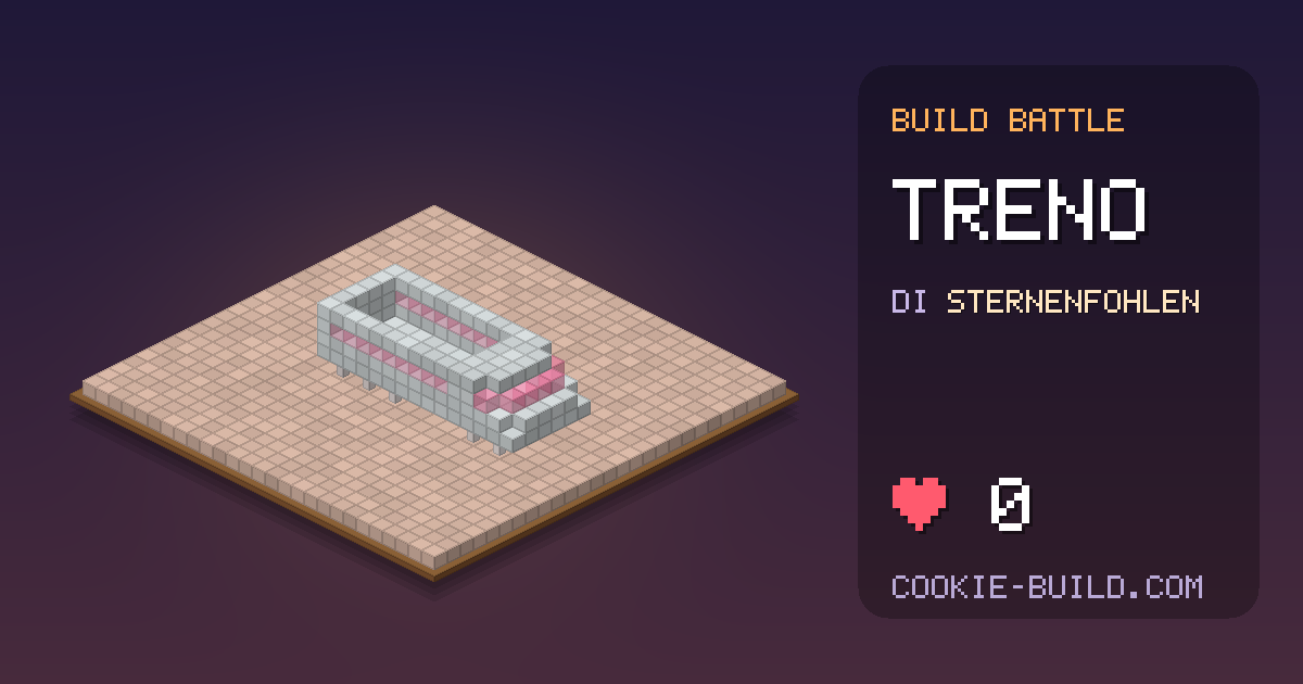 Costruzione «Train» di Sternenfohlen in Build Battle