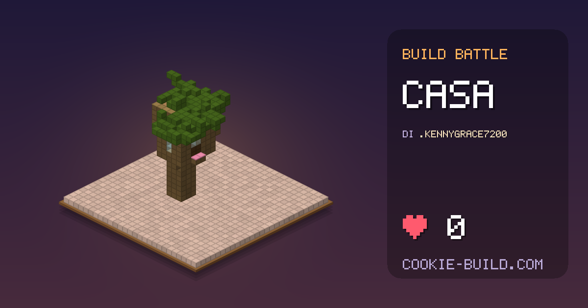 Costruzione «House» di .KennyGrace7200 in Build Battle